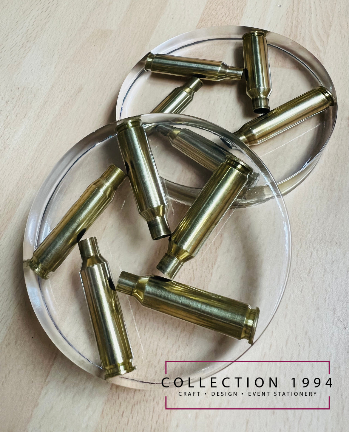 Rifle Shell Coasters