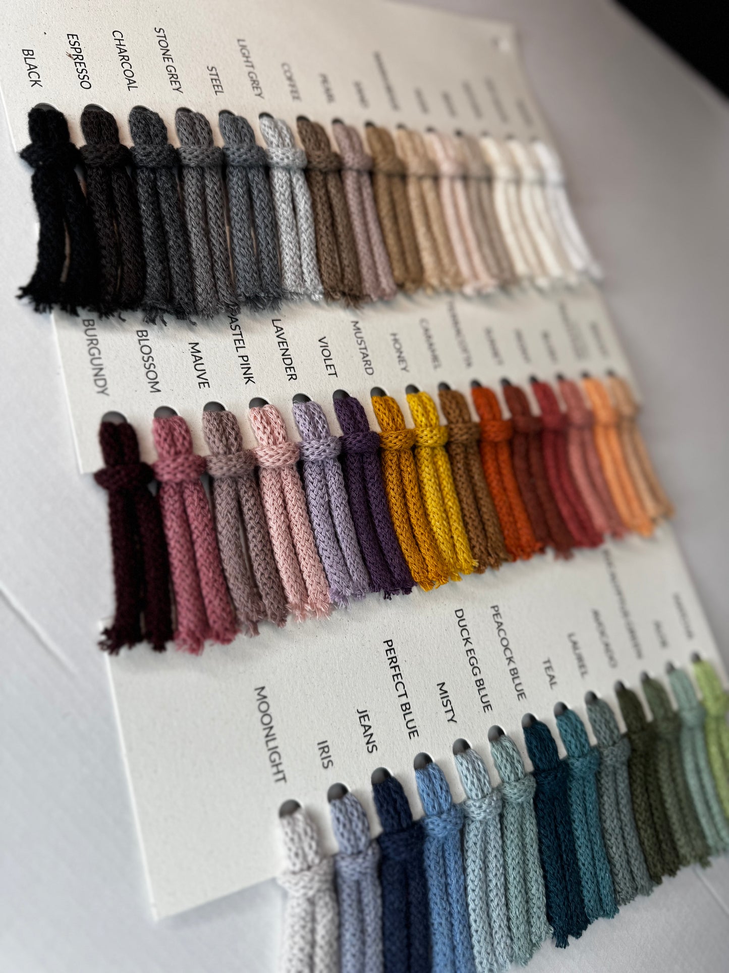 Crochet Cutlery Tray - Braided Cord Style