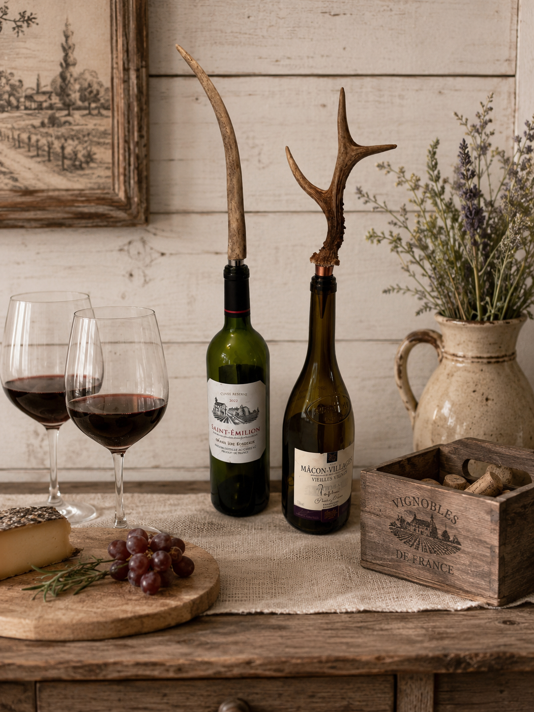 Antler Bottle Stopper
