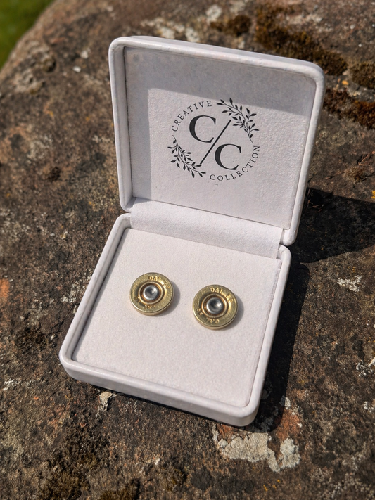 Shooting cartridge earrings (Studs)
