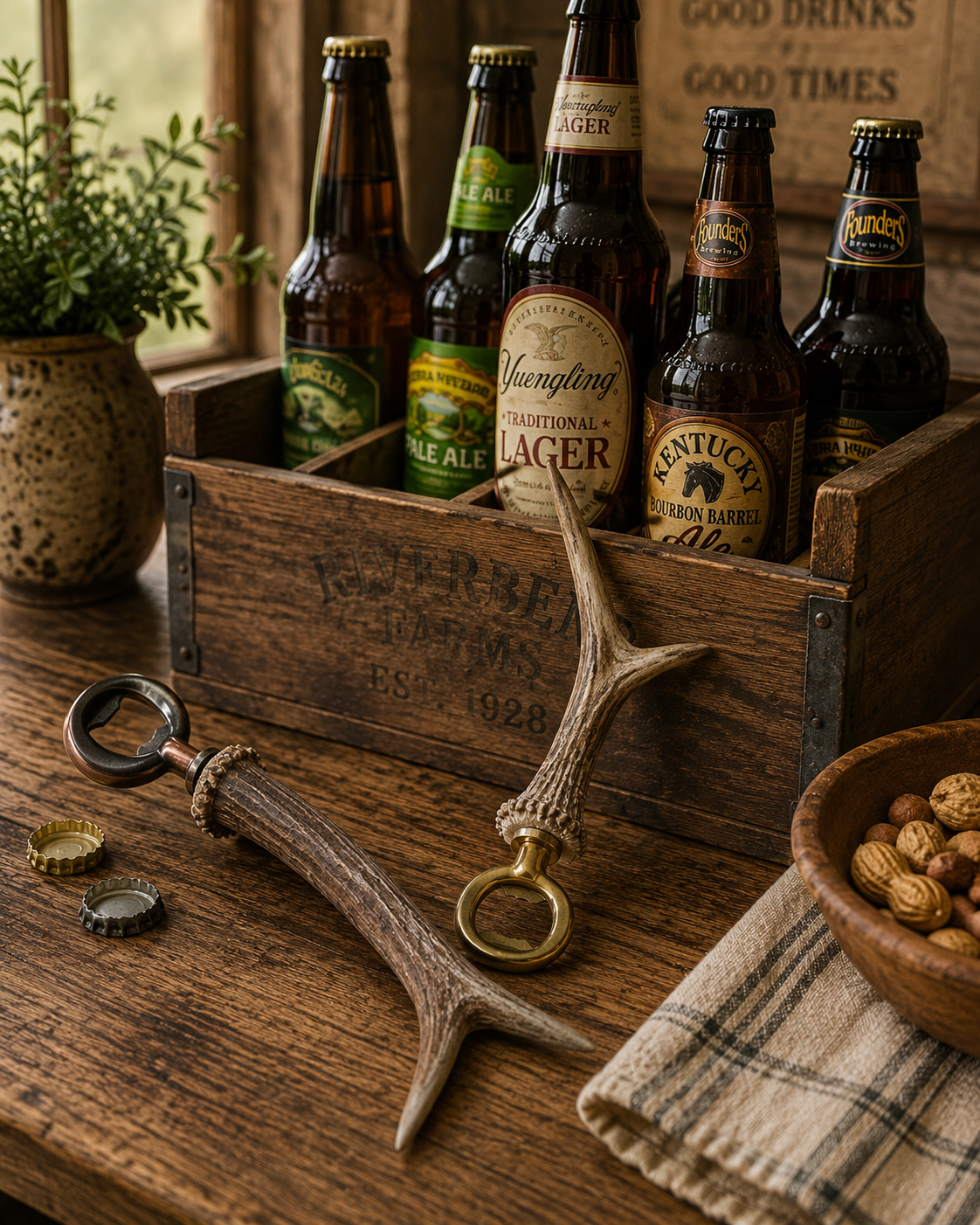 Antler Bottle Opener