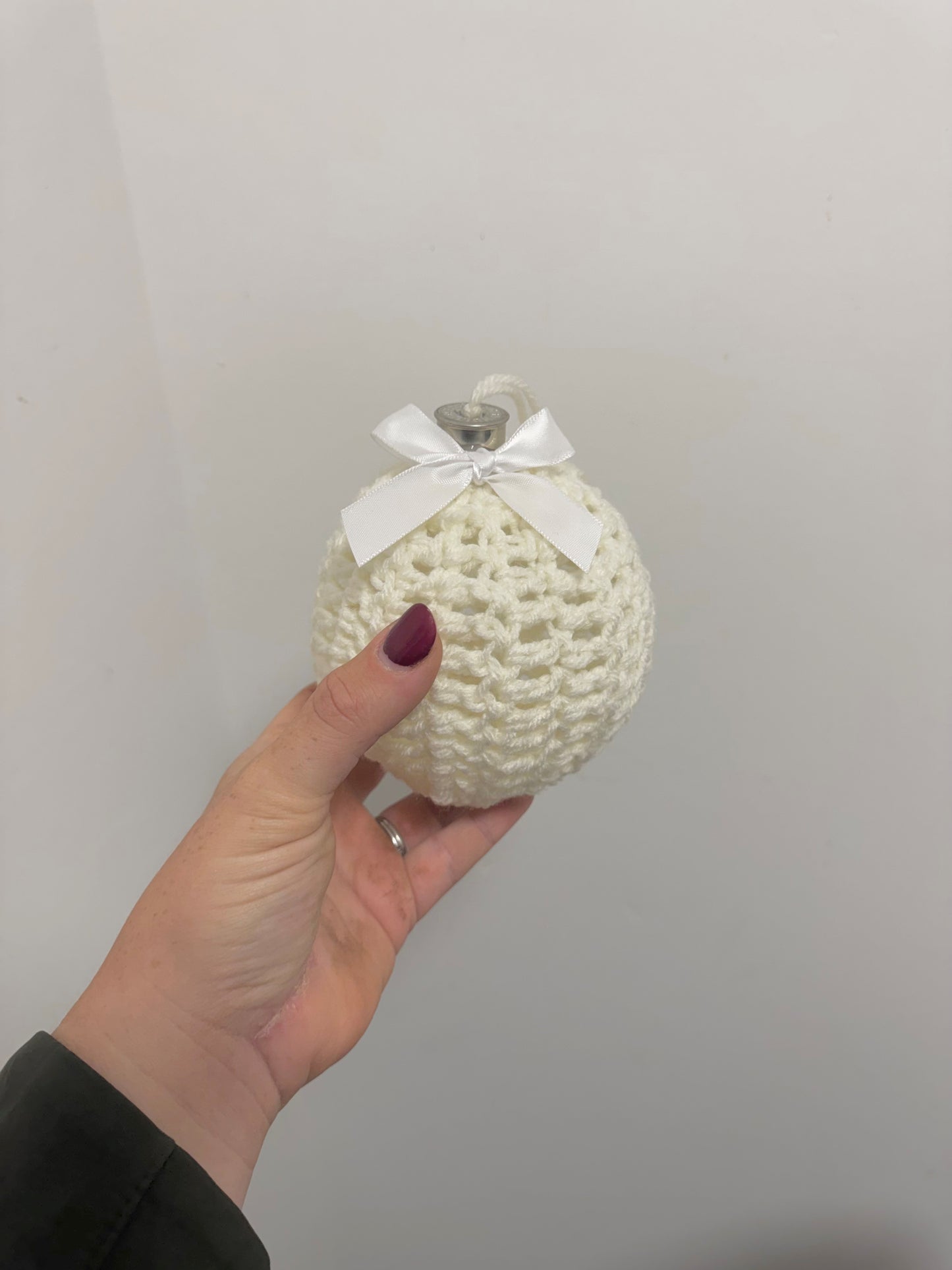 Shotgun Cartridge Crochet Bauble