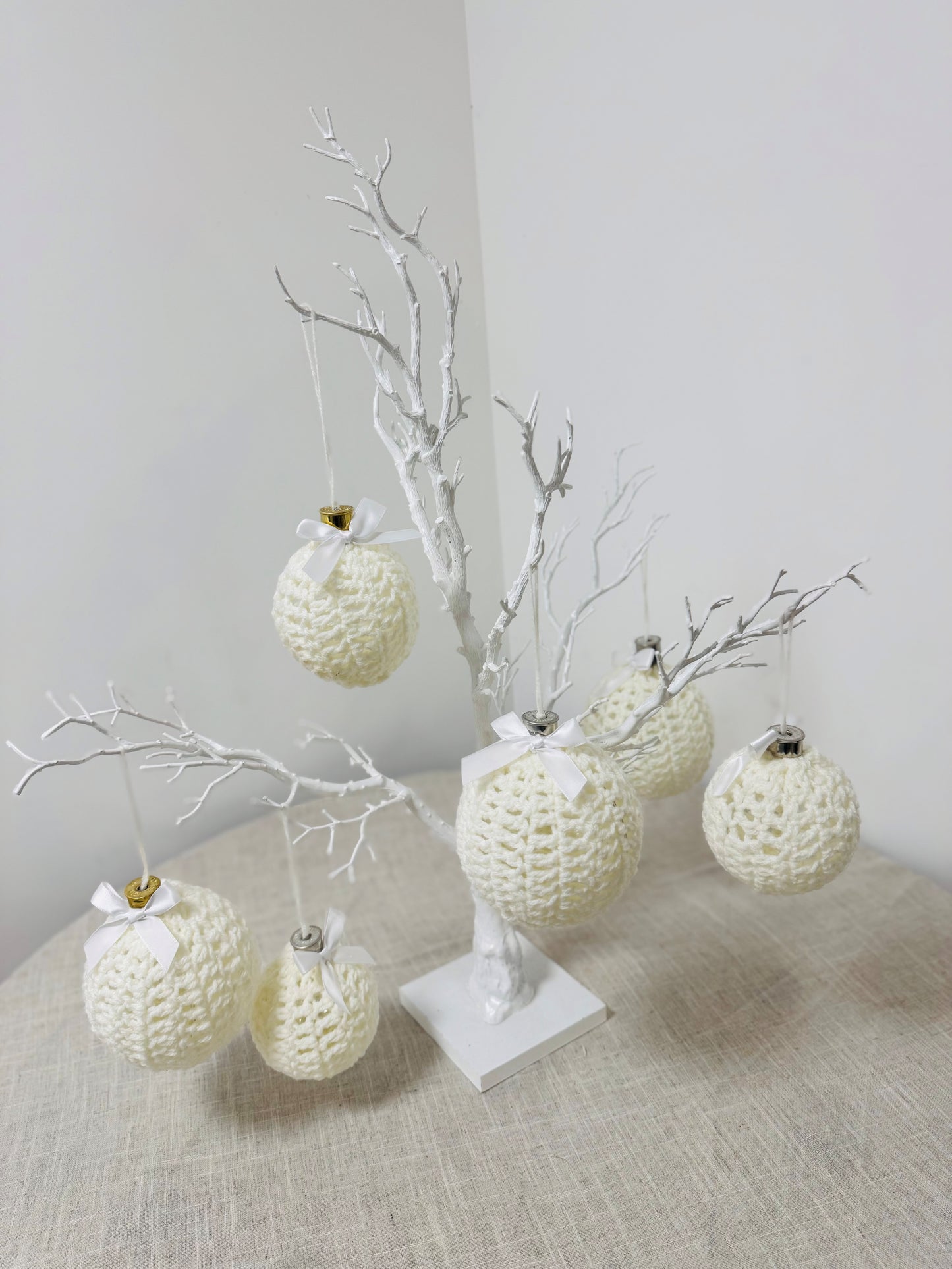 Shotgun Cartridge Crochet Bauble